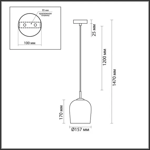 LUMION 6551/1A SUSPENTIONI LN23 305 матовое золото Подвес E14 1*40W 220V ELLIE, изображение 2
