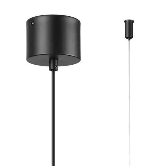 LUMION 6561/2 SUSPENTIONI LN25 241 черный/прозрачный/металл/стекло Подвес G9 2*20W 220V TORONTO, изображение 6