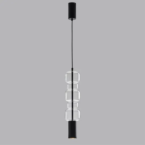 LUMION 6503/1 SUSPENTIONI LN23 303 чёрный Подвес GU10 50W 220V VERONA, изображение 3