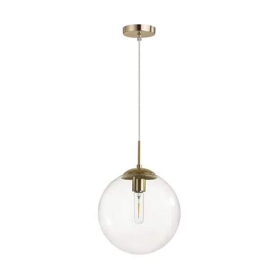 LUMION 6509/1 SUSPENTIONI LN23 329 золотой Подвес E27 1*60W 220V SUMMER