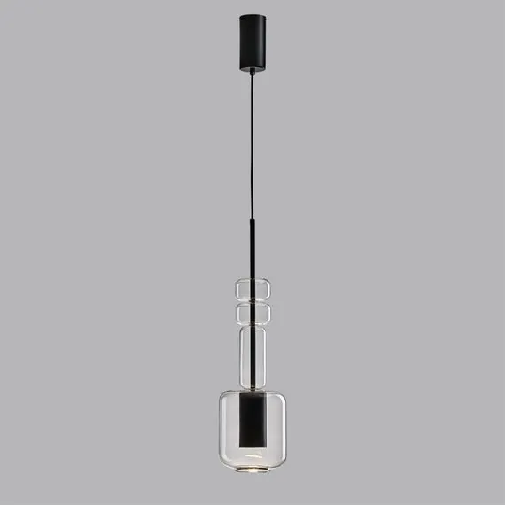 LUMION 6503/1A SUSPENTIONI LN23 303 чёрный Подвес GU10 50W 220V VERONA, изображение 3