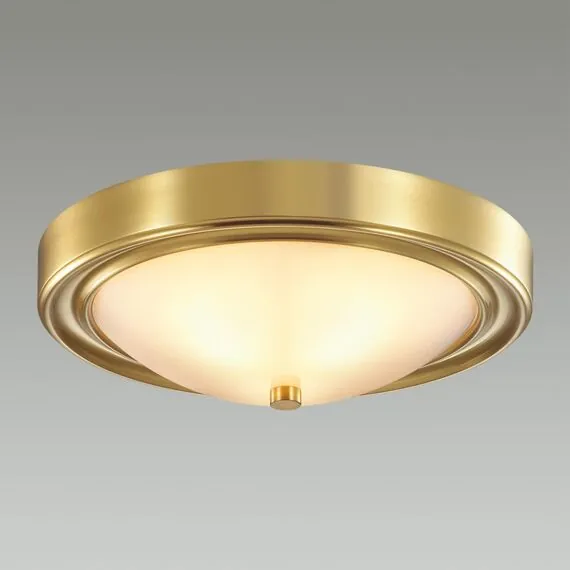 LUMION 5259/2C VINTAGE LN23 85 латунь Настенно-потолочный светильник E27 2*60W 220V NINA, изображение 4