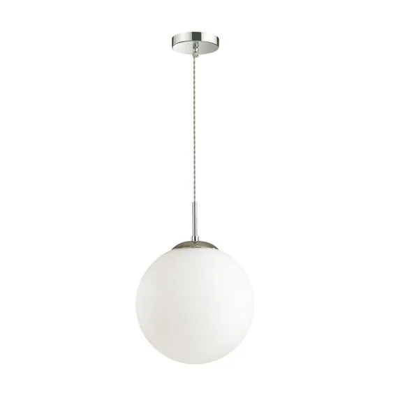 LUMION 4543/1 SUSPENTIONI LN21 329 хром, белый Подвес E27 60W L провода 1500мм 220V SUMMER
