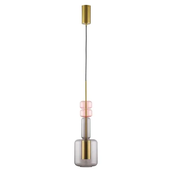 LUMION 6504/1 SUSPENTIONI LN23 303 бронза, розовый, серый Подвес GU10 50W 220V VERONA