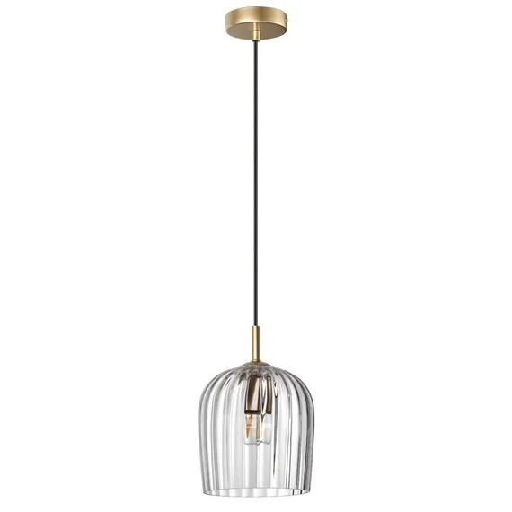LUMION 6551/1A SUSPENTIONI LN23 305 матовое золото Подвес E14 1*40W 220V ELLIE