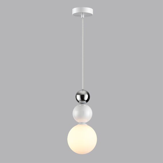 LUMION 6559/1 SUSPENTIONI LN25 334 белый/белый, хром/металл/металл, стекло Подвес G9 1*20W 220V BONBONES, изображение 3