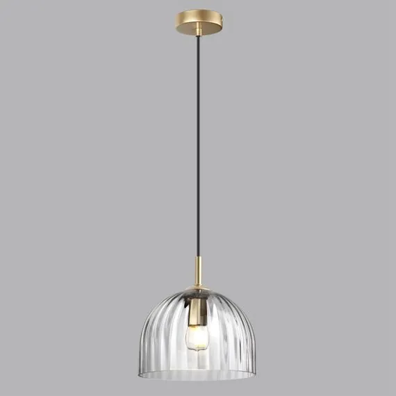 LUMION 6551/1 SUSPENTIONI LN23 305 матовое золото Подвес E14 1*40W 220V ELLIE, изображение 3