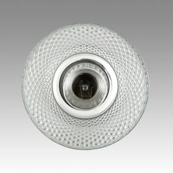 LUMION 8049/1A SUSPENTIONI LN25 308 хром/прозрачный металл/стекло Подвесной светильник E27 1*60W 220V MANOLA, изображение 5
