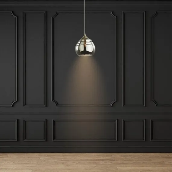 LUMION 5286/1 SUSPENTIONI LN23 000 никель, серый Подвес E27 1*40W 220V LESTER, изображение 3