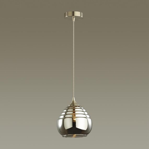 LUMION 5286/1 SUSPENTIONI LN23 000 никель, серый Подвес E27 1*40W 220V LESTER, изображение 4