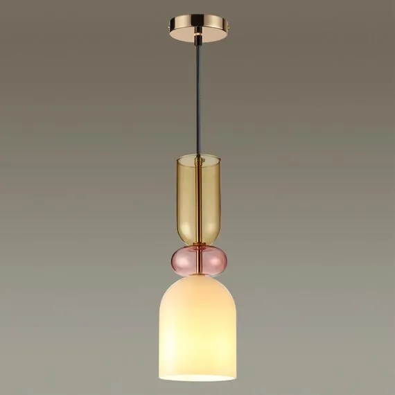 LUMION 4589/1 SUSPENTIONI LN21 95 золотой Подвес E27 60W 220V GILLIAN, изображение 3