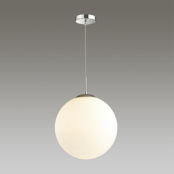 LUMION 4543/1A SUSPENTIONI LN21 329 хром, белый Подвес E27 60W L провода 1500мм 220V SUMMER, изображение 4