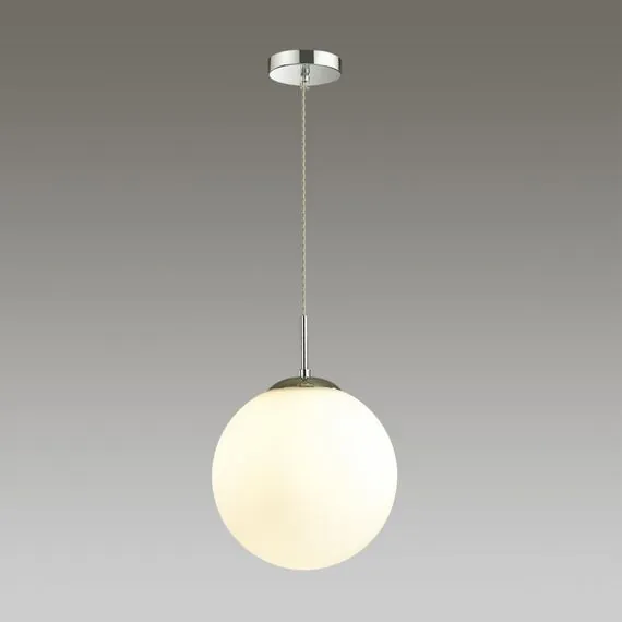 LUMION 4543/1 SUSPENTIONI LN21 329 хром, белый Подвес E27 60W L провода 1500мм 220V SUMMER, изображение 4