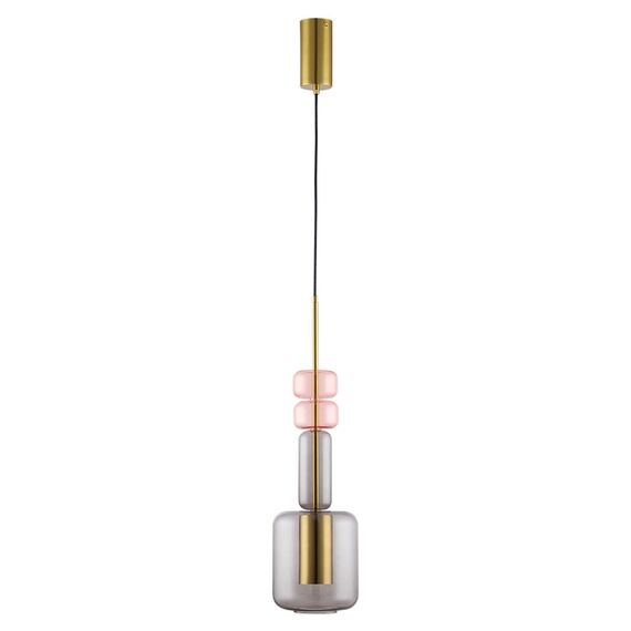 LUMION 6504/1 SUSPENTIONI LN23 303 бронза, розовый, серый Подвес GU10 50W 220V VERONA