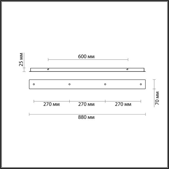 LUMION 4508/4 SUSPENTIONI LN20 000 золотой Основание для подвесов 220V MOLTO, изображение 2