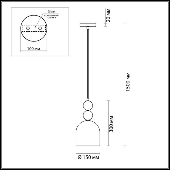 LUMION 4589/1A SUSPENTIONI LN21 95 золотой Подвес E27 60W 220V GILLIAN, изображение 2