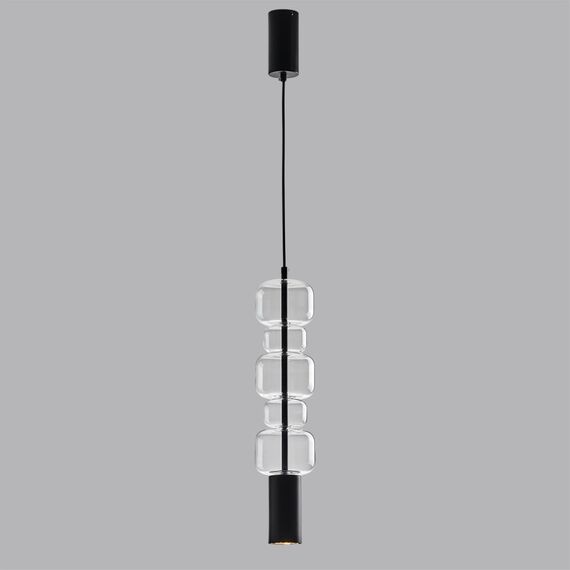 LUMION 6503/1 SUSPENTIONI LN23 303 чёрный Подвес GU10 50W 220V VERONA, изображение 3