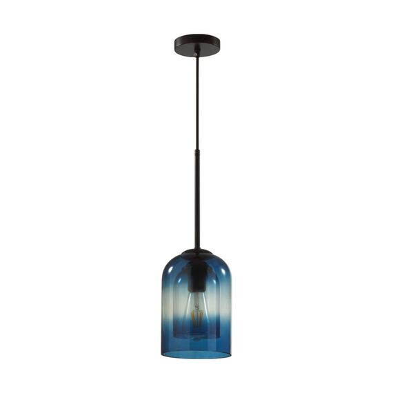 LUMION 5280/1 SUSPENTIONI LN23 000 черный, синий L провода 1500мм Подвес E27 1*60W 220V BORIS