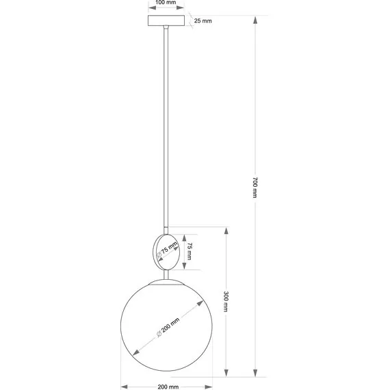 KUTEK DIM-ZW-1(N)160 Люстра, изображение 2