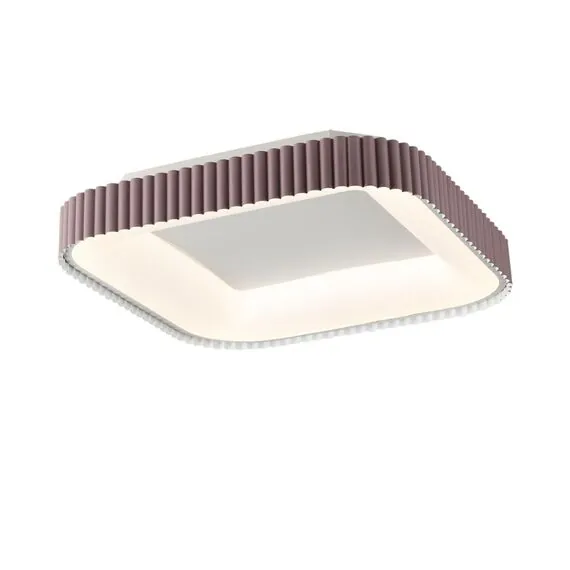 SONEX 7770/56L AVRA LED SN 039 Светильник металл/белый/мокко LED 56Вт+14Вт 3000-6000K 500х500 IP43 пульт ДУ+подсветка SHARMEL, изображение 5