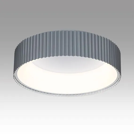 SONEX 7713/56L AVRA LED SN 033 Светильник металл/акрил/белый/серый LED 56Вт 3000-6500К D460 IP20 пульт ДУ SHARMEL, изображение 5
