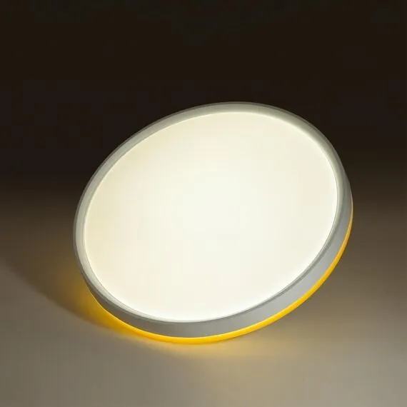 SONEX 7709/EL COLOR SN 154 Светильник пластик/желтый LED 70Вт 3000-6000К D500 IP43 пульт ДУ KEZO YELLOW, изображение 6