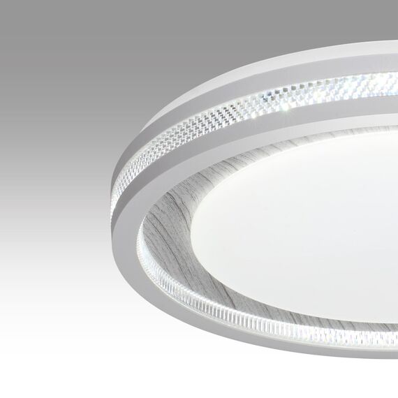 SONEX 7681/EL COLOR SN 164 Светильник пластик/сер под дер LED 70Вт 3000-6000K D480 IP43 пульт ДУ MAVI WOOD, изображение 9