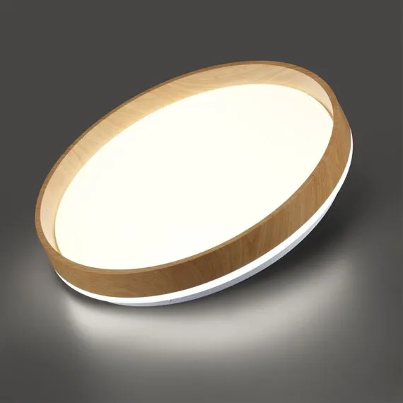 SONEX 7684/EL BASICA SN 166 Светильник пластик/кор под дер LED 70Вт 3000-6000K D490 IP43 пульт ДУ GARI WOOD, изображение 4
