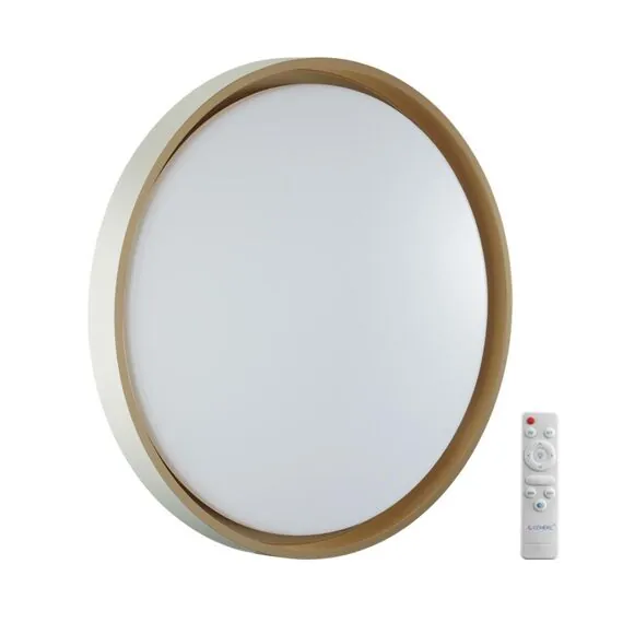 SONEX 7645/EL COLOR SN 158 Светильник пластик/белый/оранжевый LED 70Вт 3000-6000К D520 IP43 пульт ДУ KISIL