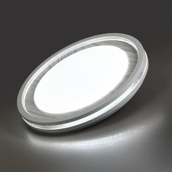 SONEX 7681/EL COLOR SN 164 Светильник пластик/сер под дер LED 70Вт 3000-6000K D480 IP43 пульт ДУ MAVI WOOD, изображение 5