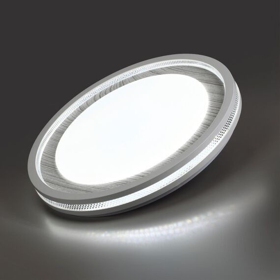SONEX 7681/EL COLOR SN 164 Светильник пластик/сер под дер LED 70Вт 3000-6000K D480 IP43 пульт ДУ MAVI WOOD, изображение 5