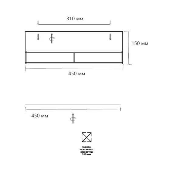 SONEX 7723/65L AVRA LED SN 055 Светильник металл/пластик/белый/черный/золотой LED 65Вт 3000-6000K D450 IP20 пульт ДУ LOFTY, изображение 2