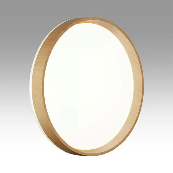 SONEX 7684/DL BASICA SN 166 Светильник пластик/кор. под дер. LED 48Вт 4000K D390 IP43 GARI WOOD, изображение 4