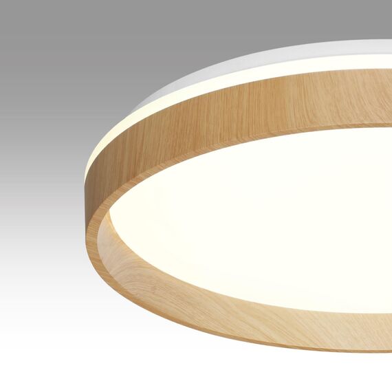 SONEX 7684/DL BASICA SN 166 Светильник пластик/кор. под дер. LED 48Вт 4000K D390 IP43 GARI WOOD, изображение 7