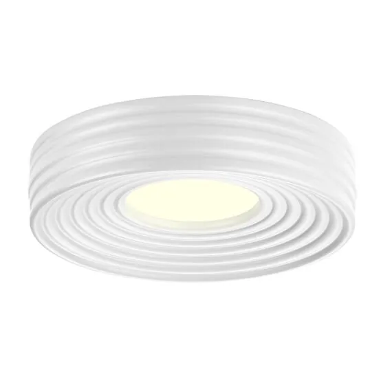 SONEX 7704/40L AVRA LED SN 044 Светильник металл/пластик/белый LED 40Вт 4000K D470 IP20 MACARON, изображение 4