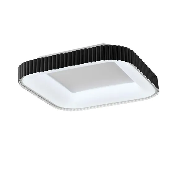 SONEX 7768/56L AVRA LED SN 039 Светильник металл/белый/черный LED 56Вт+14Вт 3000-6000K 500х500 IP43 пульт ДУ+подсветка SHARMEL, изображение 9