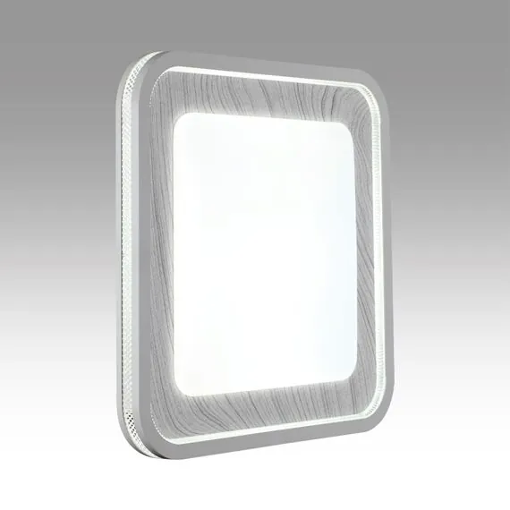 SONEX 7682/EL COLOR SN 164 Светильник пластик/сер под дер LED 70Вт 3000-6000K 507х507 IP43 пульт ДУ MAVI WOOD, изображение 5