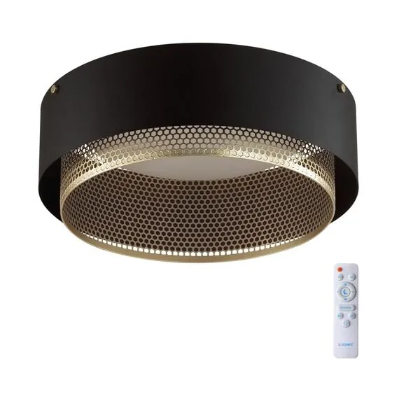 SONEX 7692/48L AVRA LED SN 053 Светильник металл/акрил/белый/черный/шампань LED 48Вт 3000-6000K D410 IP20 пульт ДУ ANTEY