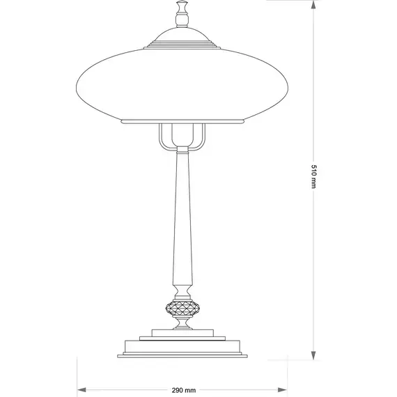 KUTEK SAN-LG-1(P)CR Настольная лампа, изображение 2