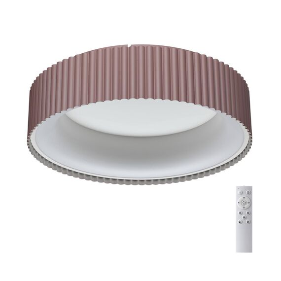 SONEX 7714/56L AVRA LED SN 033 Светильник металл/акрил/белый/мокко LED 56Вт 3000-6500К D460 IP20 пульт ДУ SHARMEL