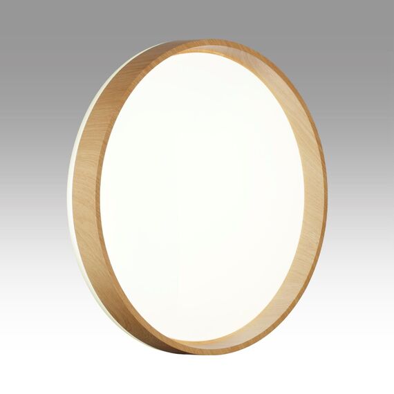 SONEX 7684/DL BASICA SN 166 Светильник пластик/кор. под дер. LED 48Вт 4000K D390 IP43 GARI WOOD, изображение 4