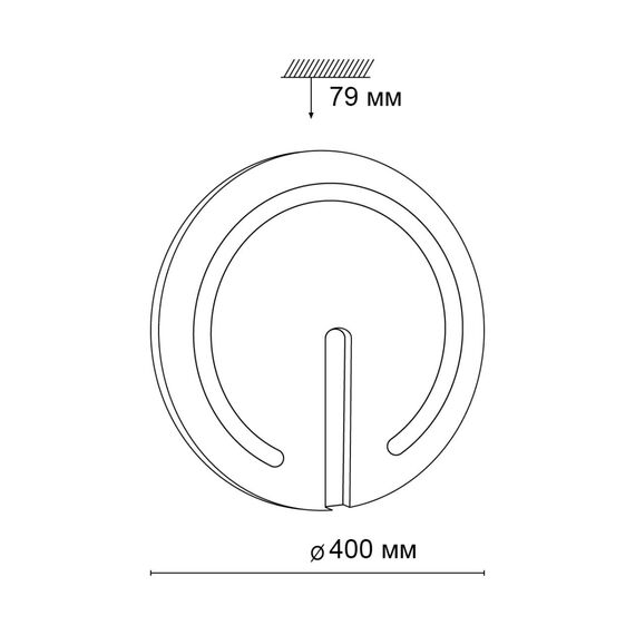 SONEX 3041/DL COLOR SN 018 Светильник пластик/белый/хром LED 48Вт 3000-6500К D400 IP43 пульт ДУ/RGB/LampSmart BUTTON, изображение 2