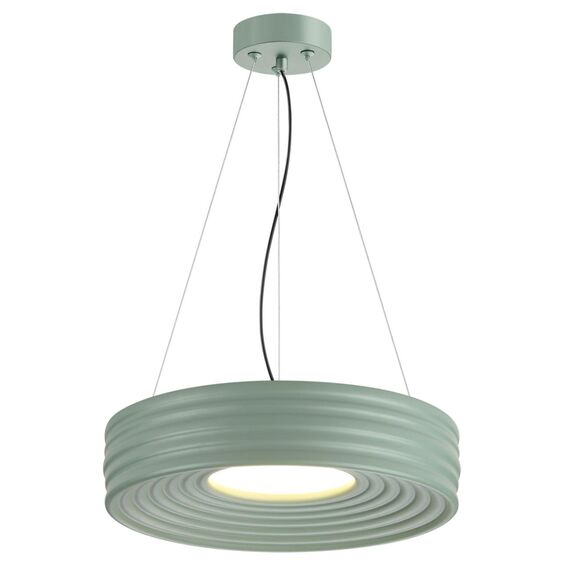 SONEX 7703/40L AVRA LED SN 044 Светильник металл/пластик/белый/зеленый LED 40Вт 4000K D470 IP20 MACARON, изображение 5