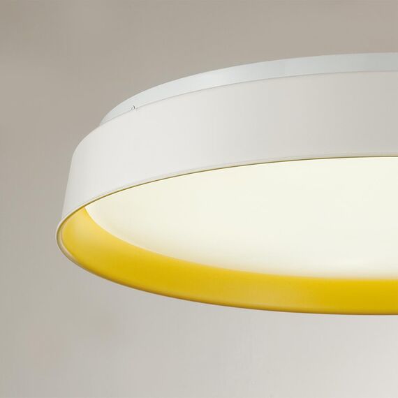 SONEX 7711/DL COLOR SN 157 Светильник пластик/белый/желтый LED 48Вт 4000К D407 IP43 TUNA YELLOW, изображение 9