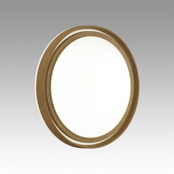 SONEX 7640/DL BASICA SN 169 Светильник пластик/корич. под дер. LED 48Вт 4000K D390 IP43 RUX WOOD, изображение 4