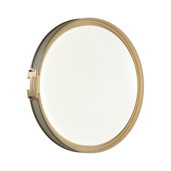 SONEX 7654/DL COLOR SN 132 Светильник пластик/белый/серый/золотой LED 48Вт 4000К D405 IP43 FAVEMO GREY, изображение 5