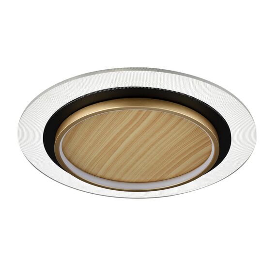 SONEX 7731/80L MITRA LED SN 078 Светильник металл/акрил/белый/под дерево/прозрачный/черный LED 80Вт 3000-6000К D480 IP20 пульт ДУ SUNNY, изображение 6