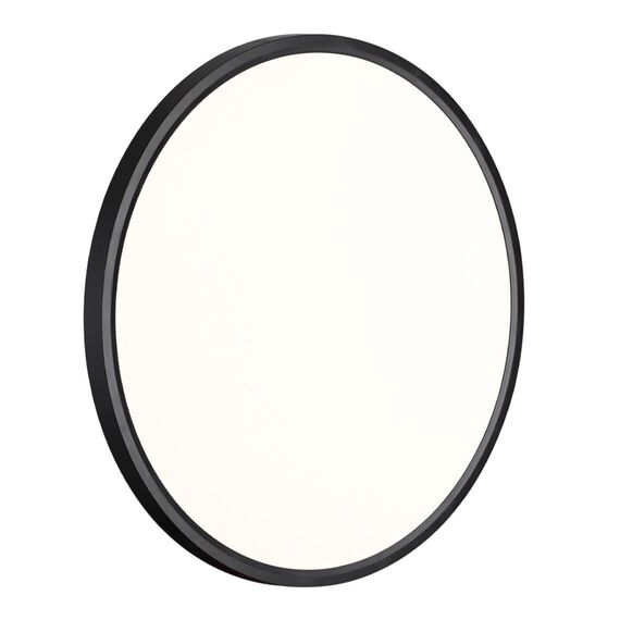 SONEX 7660/40L MITRA LED SN 087 Светильник пластик/белый/черный LED 40Вт 3000/4000K D495 IP40 ALFA BLACK, изображение 9