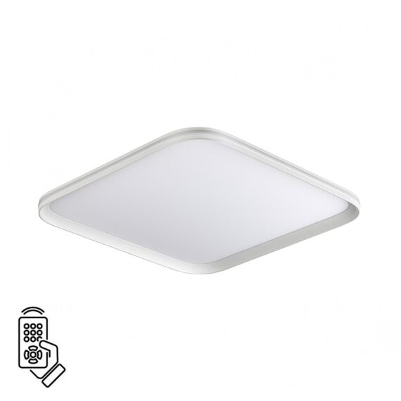 SONEX 7750/95L MITRA LED SN 102 Светильник металл/PMMA/белый LED 95Вт 3000-6000К 495х495 IP20 пульт ДУ BETA