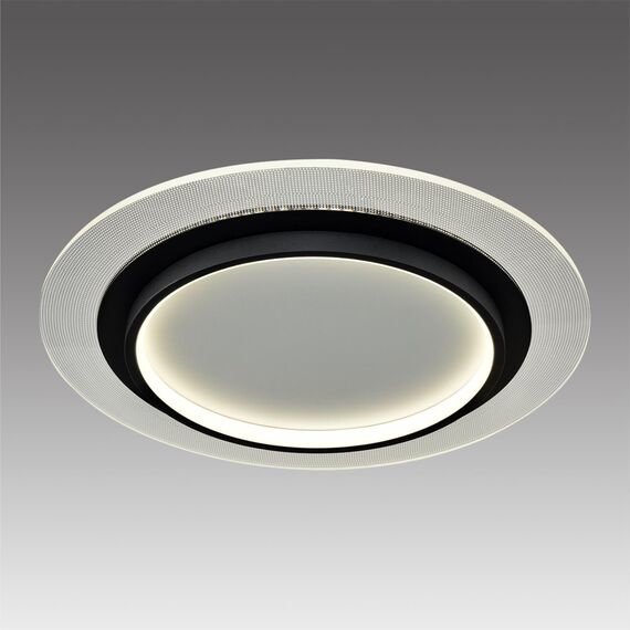 SONEX 7732/80L MITRA LED SN 078 Светильник металл/акрил/белый/прозрачный/черный LED 80Вт 3000-6000К D480 IP20 пульт ДУ SUNNY, изображение 4